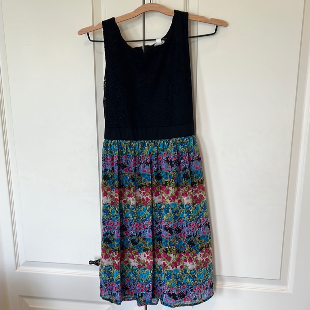 Floral Multicolor Kids Dress